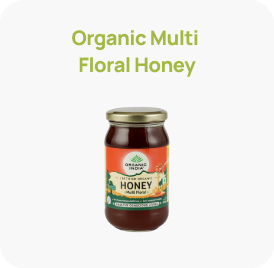 organic multi floral honey